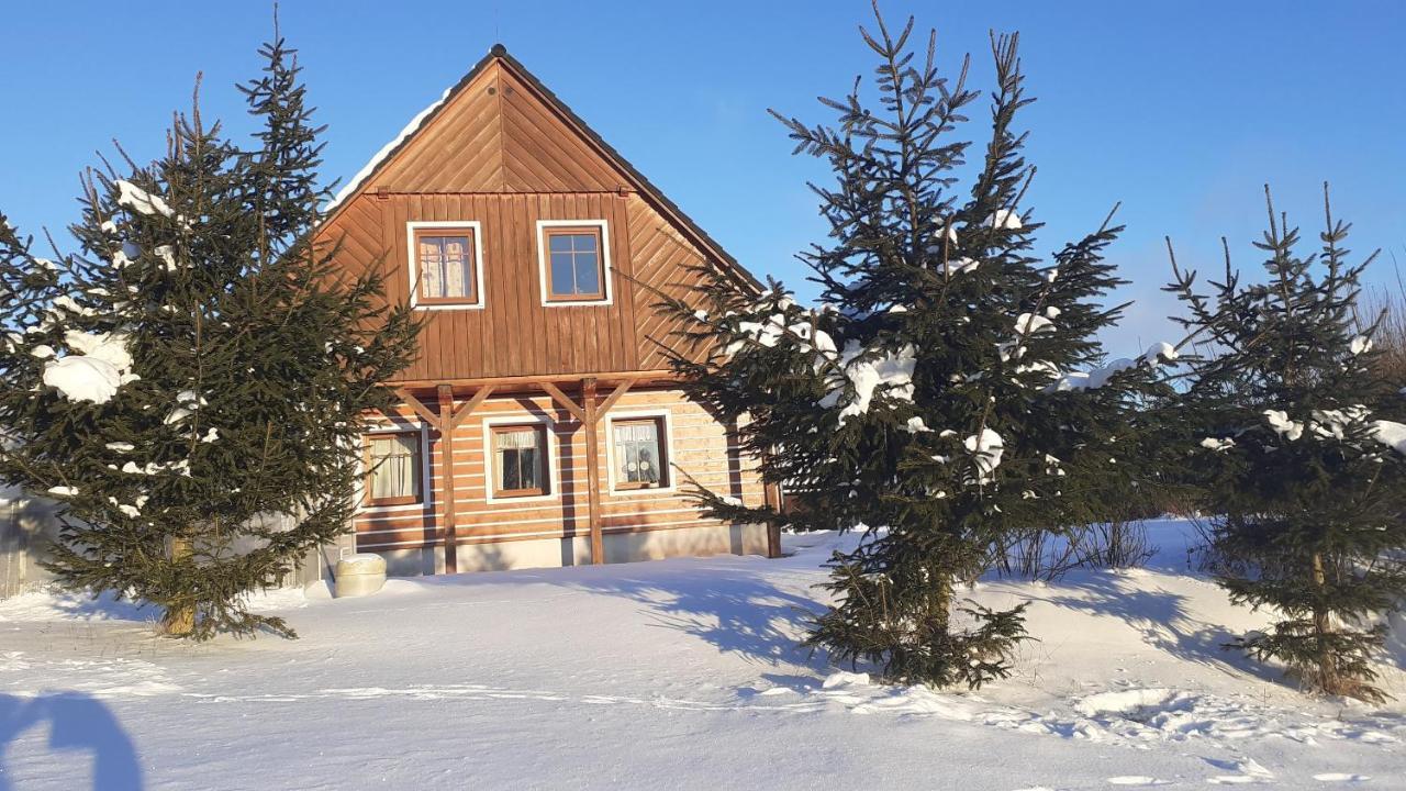 Apartmán Chaloupka na vršku Bernsdorf Exteriér fotografie